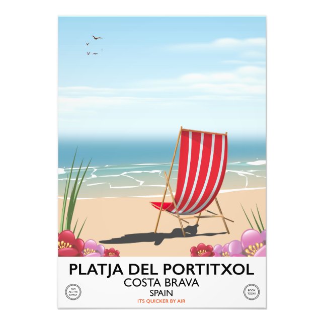Platja del Portitxol, Costa Brava, Spanien Fotodruck (Vorne)