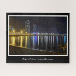 Platja del Somorrostro, Puzzle de Barcelone