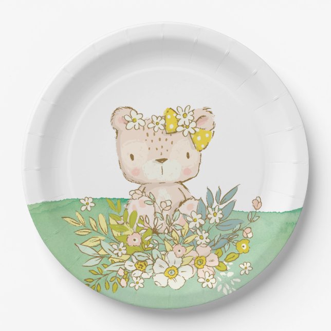 Plato de papel de la colección little bear pappteller (Vorderseite)