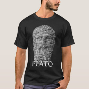Plato-Halbtöne-Porträt T-Shirt