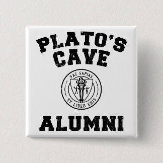 Plato-Höhle-Alumni-Taste Button