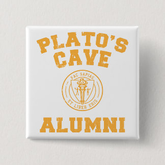 Plato-Höhle-Alumni-Taste Button