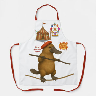 Plato platypus tightrope walker schürze