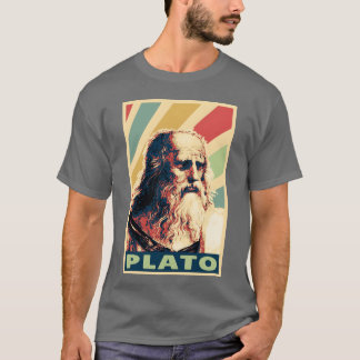 Plato Vintage Farben retro T-Shirt