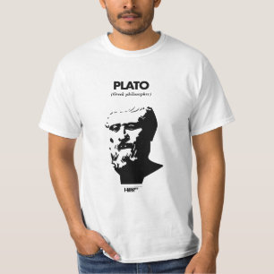 Plato-Weiß T - Shirt