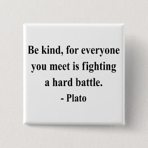 Plato-Zitat 1a Button
