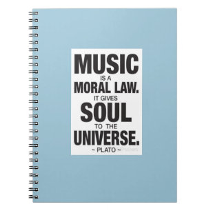 Plato-Zitat-Notizbuch Notizblock