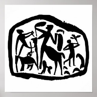 PLATOCAVERUS | Höhlengleichnis Philosophisch Poster