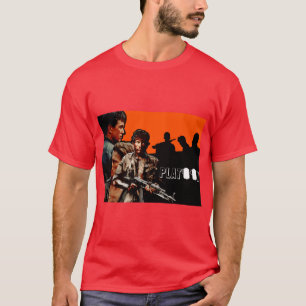 Platoon Fanposter-Shirt Premium-Freund lustig T-Shirt