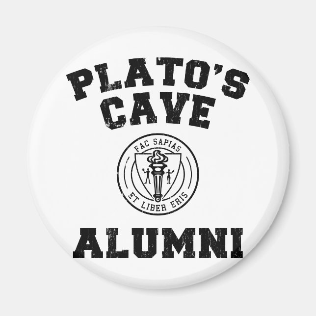 Platos Höhle Alumni Magnet (Vorne)