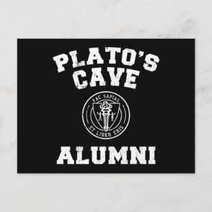 Platos Höhle Alumni Postkarte