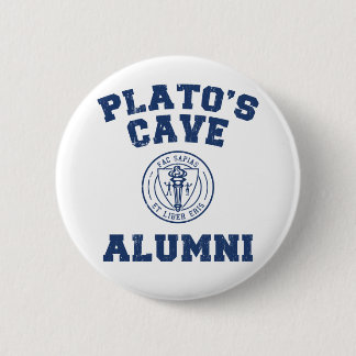 Platos Höhlen-Schüler-Knopf Button