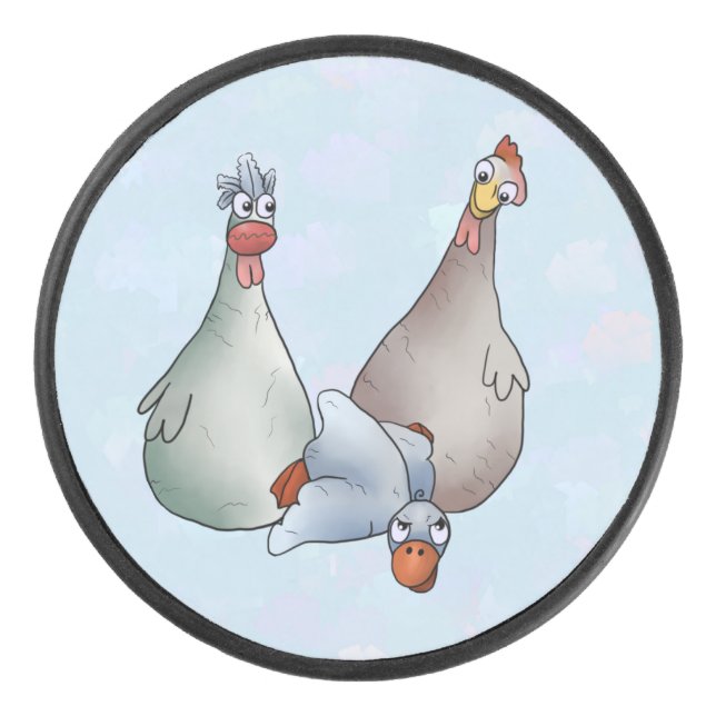 Platsch  eishockey puck (Vorderseite)