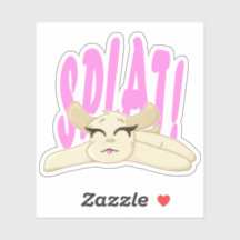 Platscher WelpenVinyl-Sticker