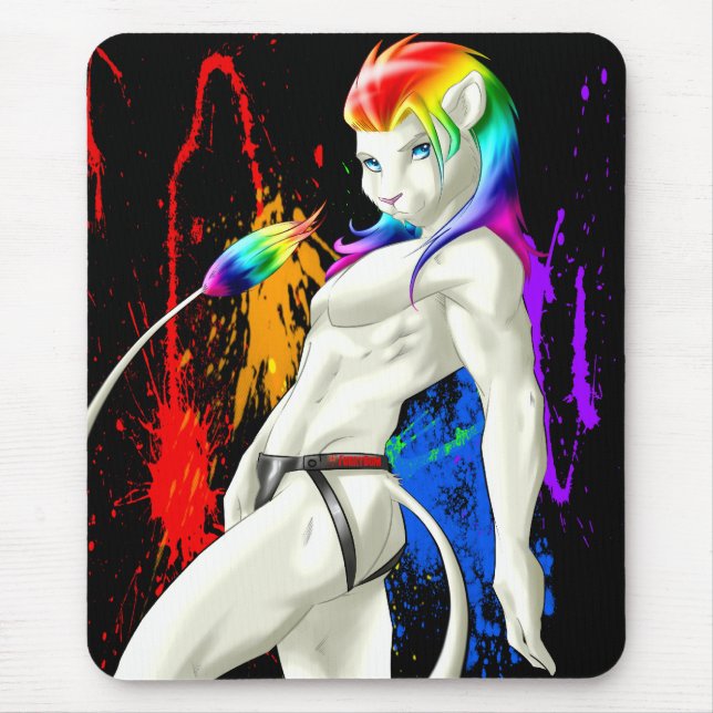platsches Bild des Anschlags Mousepad (Vorne)