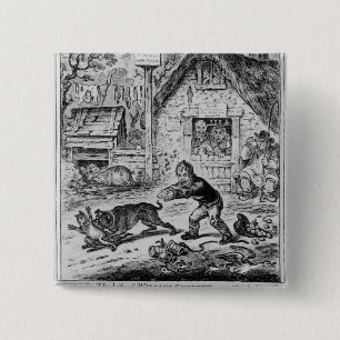 Platte 1, 'vom Leben von William Cobbett Button