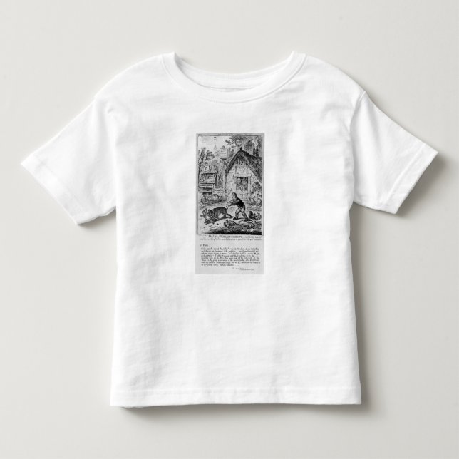 Platte 1, 'vom Leben von William Cobbett Kleinkind T-shirt (Vorderseite)