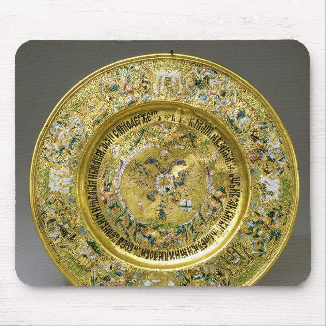 Platte besessen vom Zar Alexei Mikhailovich Mousepad (Vorne)