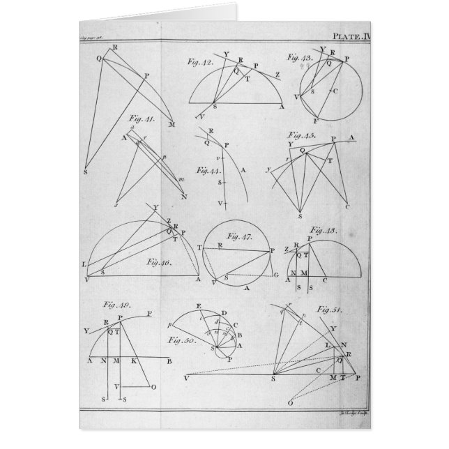 Platte IV, Vorschlag X veranschaulichend (Vorne)