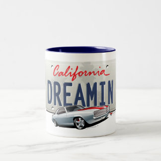 Platte Kaliforniens dreamin-Camaro2 Zweifarbige Tasse