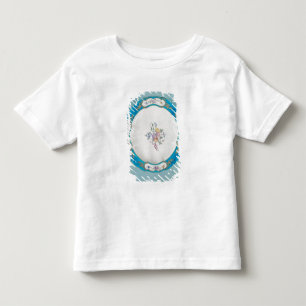 Platte verziert mit einem Blumenmuster, Sevres Kleinkind T-shirt