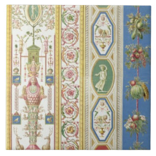 Platte vom RAPHAELLoggia in Vatikan, engr Fliese