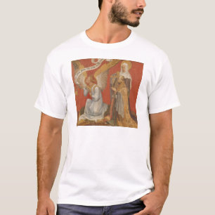 Platte von einem Diptych, der den Engel darstellt T-Shirt