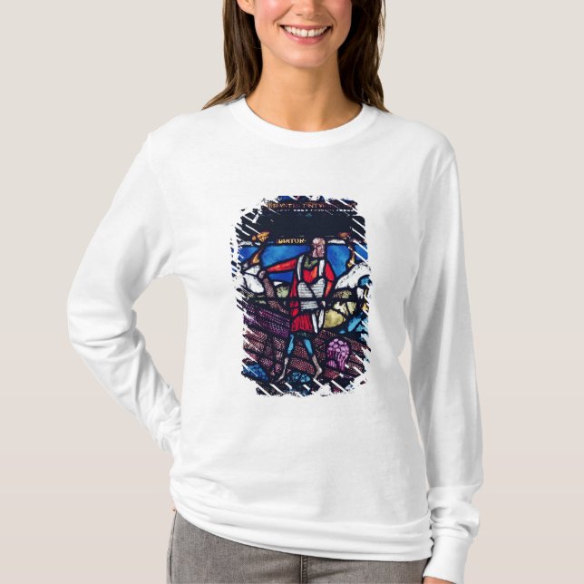 Platte, welche die Parabel des Sower darstellt T-Shirt (Vorderseite)