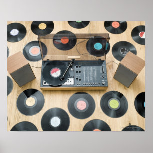 Platten auf Stockwerk 2 Poster