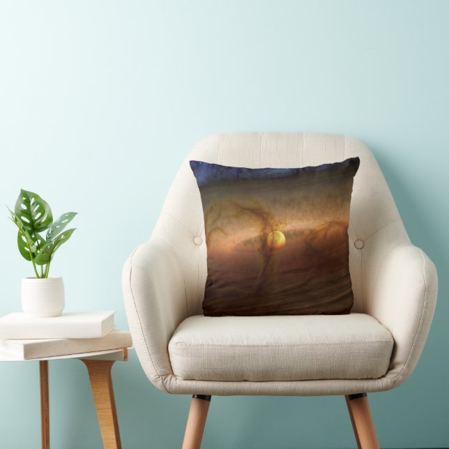 Platten aus planetbildenden Materialien, Rundstein Kissen (Stuhl )