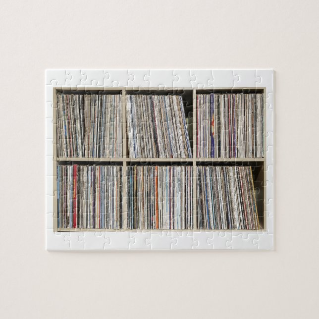 Platten Vinyl Albums Record Collection (Horizontal)