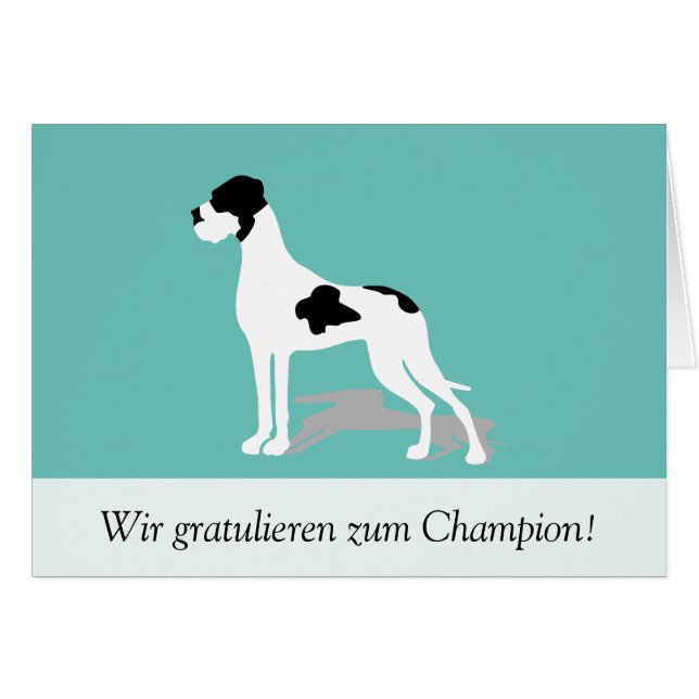 Plattendant Karte (Devant horizontal)