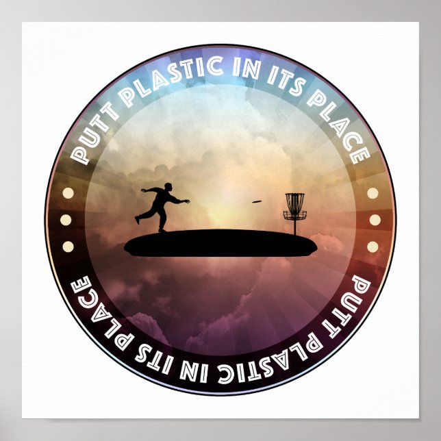 PlattenGolfing Poster (Vorne)