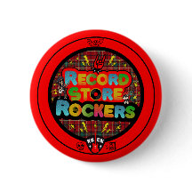Plattenladen-Rocker-Button
