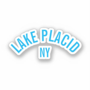 Plattensee, NY Aufkleber