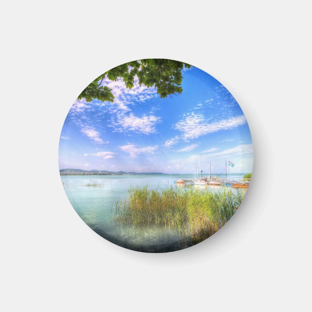 Plattensee Ungarn Magnet (Vorne)
