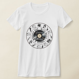 Plattenspieler zum Anbeten geschaffen T-Shirt