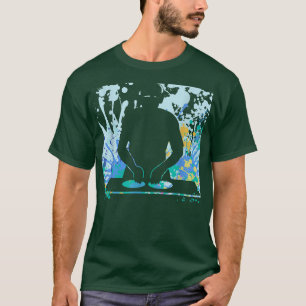 Plattenteller-Musik-DJ T-Shirt