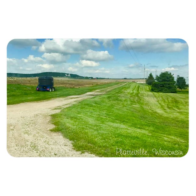 Platteville, Wisconsin, Magnet für westliche Fotog (Horizontal)