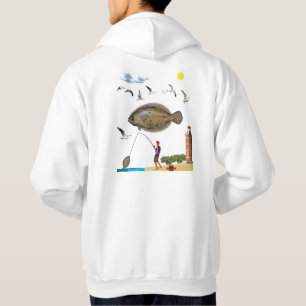 Plattfisch-Fische Hoodie