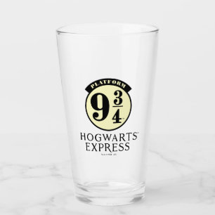 Plattform 9 3/4 HOGWARTS™ EXPRESS-Symbol Glas