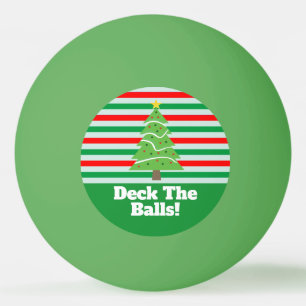 Plattform die Ball-lustigen Weihnachtsbaum-Spiele Tischtennisball