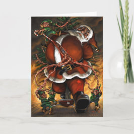 Plattform die Hallen Feiertagskarte