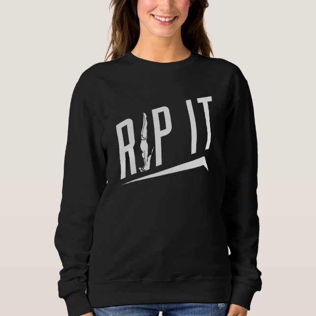 Plattformtaucher Springboard Sweatshirt (Vorderseite)