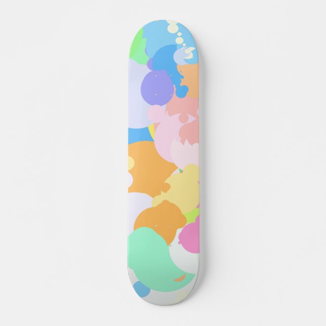 Plattierte Farbe2 Skateboard (Vorne)