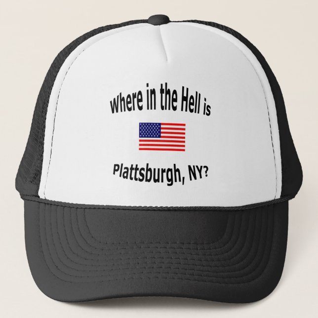 Plattsburgh - Hut Truckerkappe (Vorderseite)