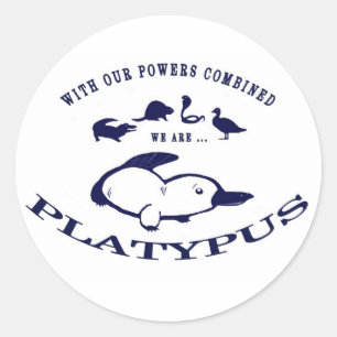 Platypus Aufkleber