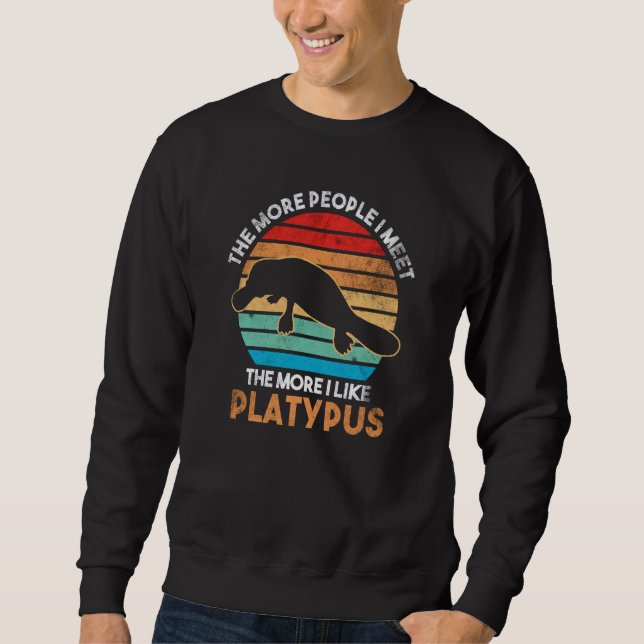 Platypus Australia Australian Animal Swea Sweatshirt (Vorderseite)