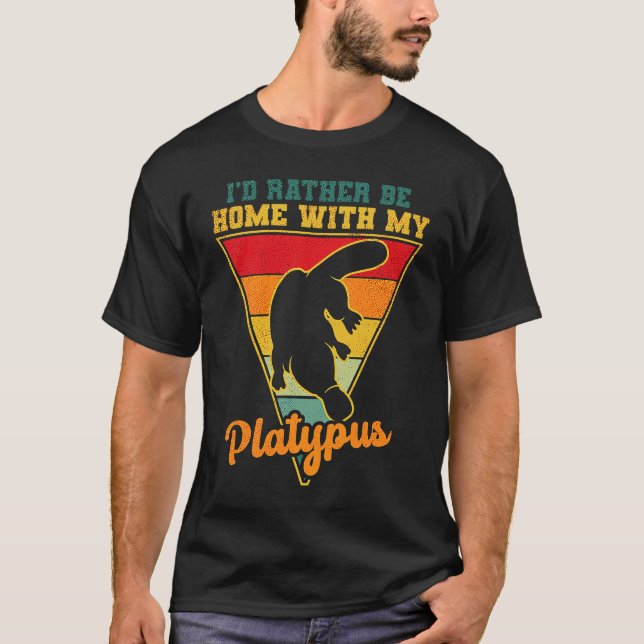 Platypus Australia Australian Animal T-Shirt (Vorderseite)