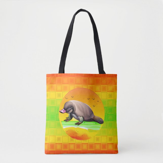 Platypus im Land der Sonne Tasche (Vorderseite)